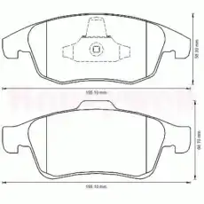 Колодки торм. пер. 573192J JURID