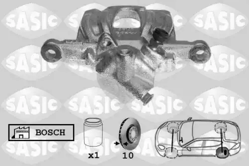 Суппорт тормозной SASIC 6506164