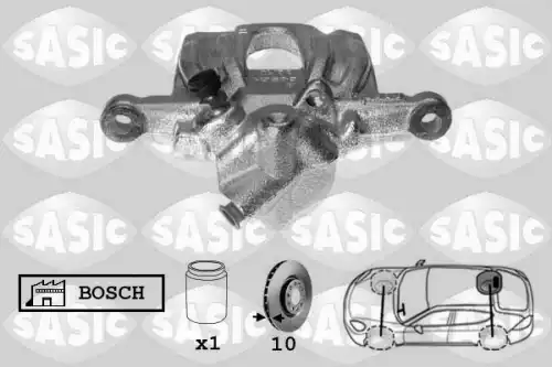 Суппорт тормозной SASIC 6506165