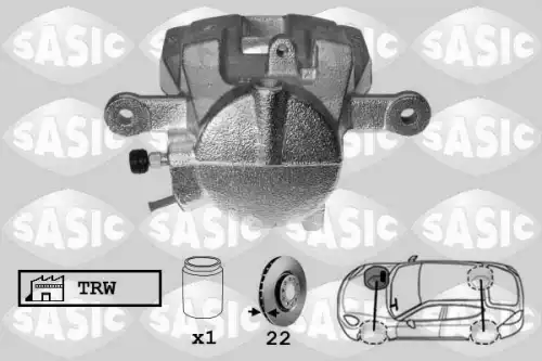 Суппорт тормозной SASIC 6506179