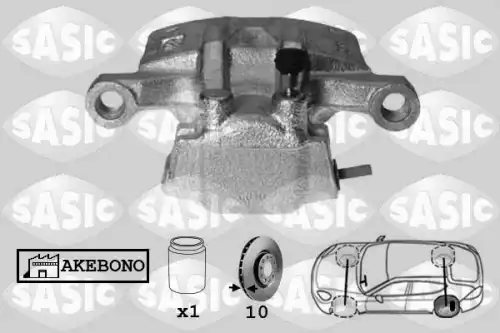 ремкомпл. дискового тормоза Mits 6500026 SASIC