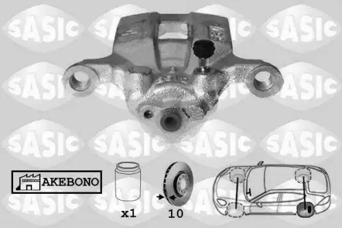 Суппорт тормозной SASIC 6506152