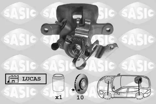 Суппорт тормозной SASIC 6506113