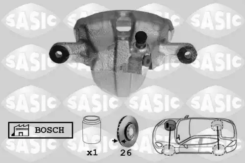 Суппорт тормозной SASIC 6500055