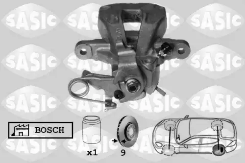 Суппорт тормозной SASIC 6500056