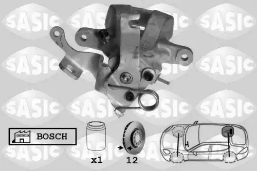 Суппорт тормозной SASIC 6500069