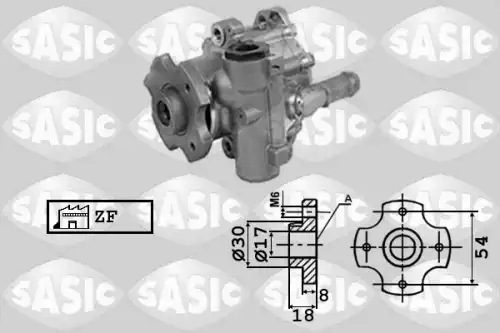 Насос гидроусилителя руля SASIC 7070063