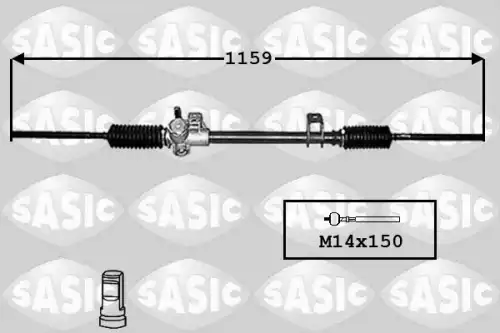 Рулевая рейка SASIC 4006011B