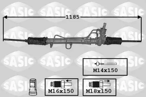 Рулевая рейка SASIC 7174026