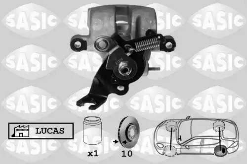 Суппорт тормозной SASIC 6506148