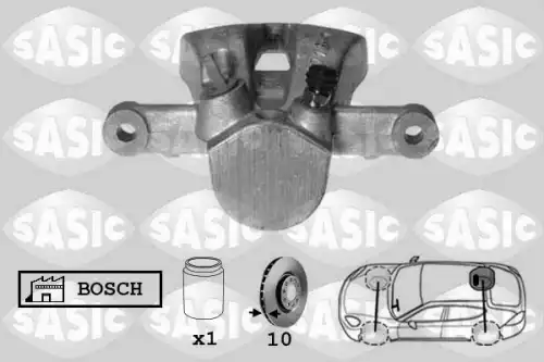 Суппорт тормозной SASIC 6506159