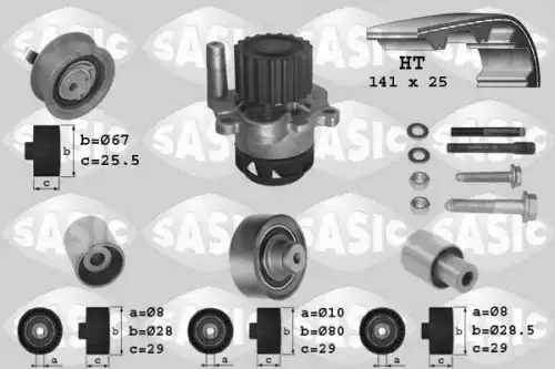 ремкомплект ГРМ Skod 3906089 SASIC