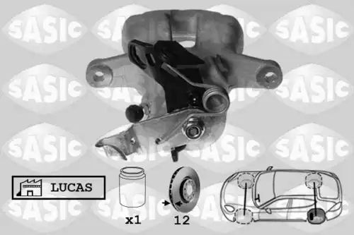 Суппорт тормозной SASIC 6506124