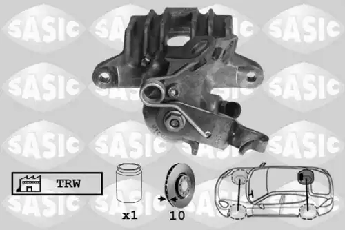Суппорт тормозной SASIC 6506139