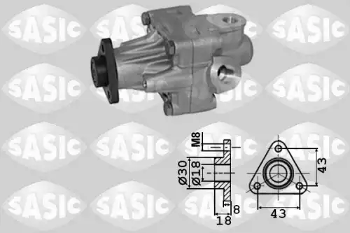Насос гидроусилителя руля SASIC 7076064