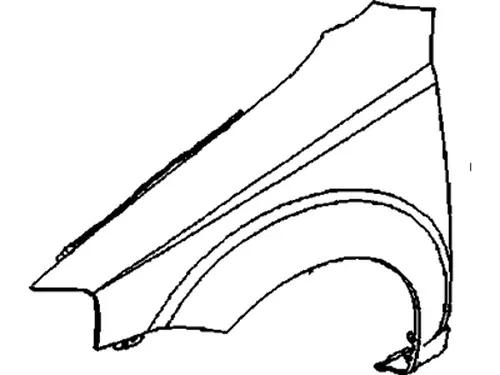 Крыло DAEWOO 96540887
