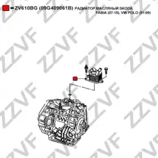 Масляный радиатор ZZVF ZV610BG