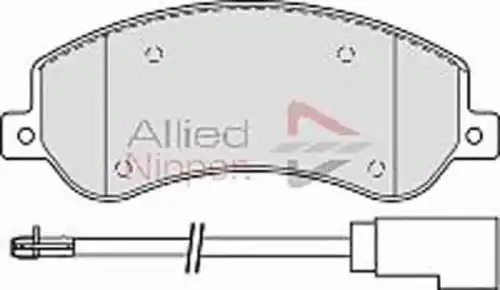 Тормозные колодки дисковые передняя ось COMLINE CBP21512