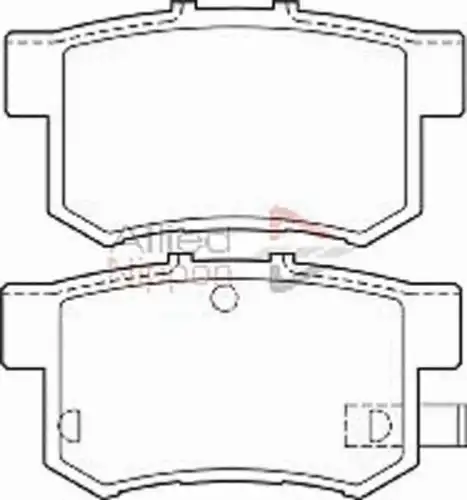 Тормозные колодки дисковые COMLINE CBP3445