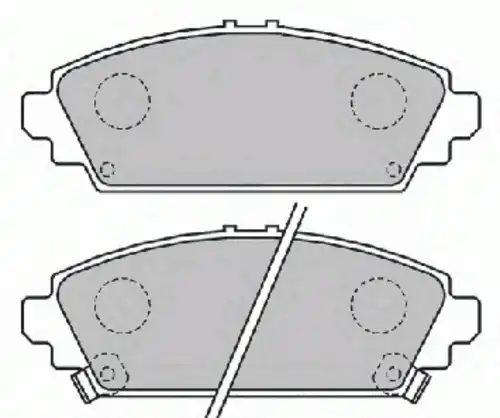 Тормозные колодки дисковые FERODO FDB1601