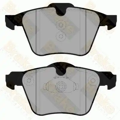 колодки дисковые торм. перед. Ford PA1789 BRAKE ENGINEERING