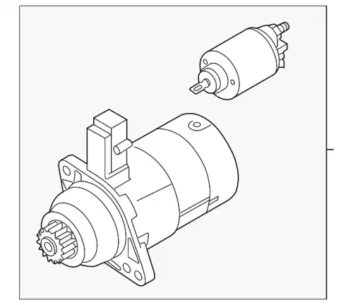 VAG Стартер 02M911024M