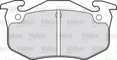 Тормозные колодки дисковые VALEO 598396