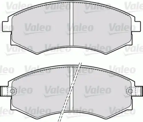 Тормозные колодки дисковые VALEO 598574