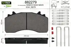 Тормозные колодки дисковые VALEO 882279