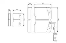 Тормозные колодки дисковые BOSCH 0 986 424 144
