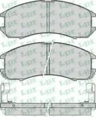 Тормозные колодки дисковые LPR 05P036
