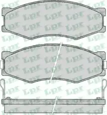 Тормозные колодки дисковые LPR 05P092