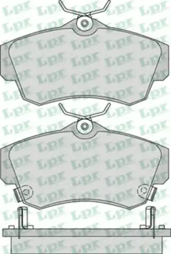 Тормозные колодки дисковые передняя ось LPR 05P1061