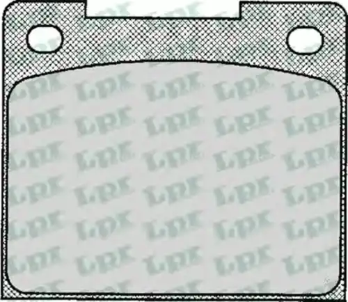 Тормозные колодки дисковые задняя ось LPR 05P113