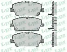 Тормозные колодки дисковые LPR 05P1317