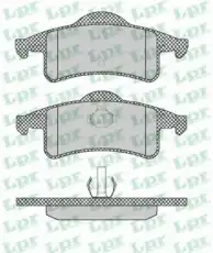Тормозные колодки дисковые LPR 05P1354
