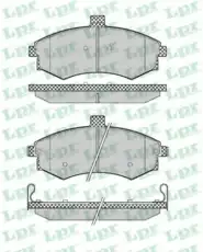 Тормозные колодки дисковые LPR 05P1374