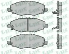 Тормозные колодки дисковые передняя ось LPR 05P1449