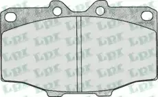 Тормозные колодки дисковые LPR 05P202