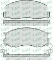 Тормозные колодки дисковые LPR 05P270