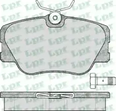 Тормозные колодки дисковые LPR 05P280
