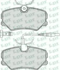 Тормозные колодки дисковые LPR 05P293
