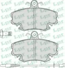 Тормозные колодки дисковые LPR 05P349