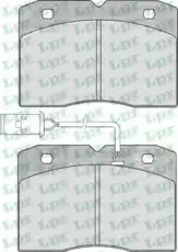 Тормозные колодки дисковые LPR 05P425
