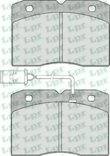 Тормозные колодки дисковые передняя ось LPR 05P425