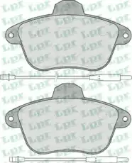 Тормозные колодки дисковые LPR 05P478