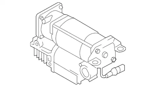 Kompressor, Druckluftanlage! \VAG 4F0616005E