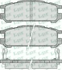 Тормозные колодки дисковые LPR 05P517