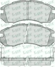Тормозные колодки дисковые LPR 05P546