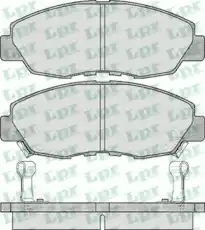 Тормозные колодки дисковые LPR 05P566